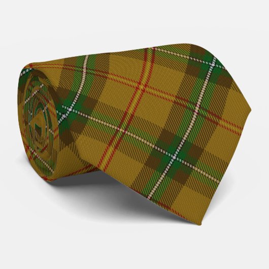 Cravate Canada - Tartan de la Saskatchewan (Roulé)