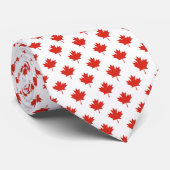 Cravate canadienne de feuille d'érable (Roulé)