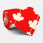 Cravate canadienne de feuille d'érable (Roulé)