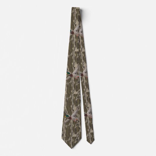 Cravate Canard colvert Bas atterrit Camo Saison de chasse (Devant)