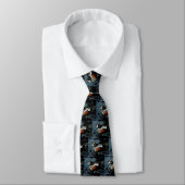 Cravate Canard de harlequin (Attaché)