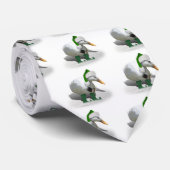 Cravate Canard Elf Christmas - Père Noël Helper (Roulé)