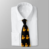 Cravate Canard en caoutchouc jaune (Attaché)