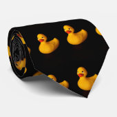 Cravate Canard en caoutchouc jaune (Roulé)