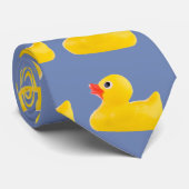 Cravate Canard en caoutchouc jaune de personnaliser (Roulé)