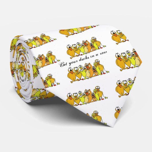 Cravate Canards (Roulé)