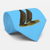 Cravate Canards de coureur de chocolat (Roulé)