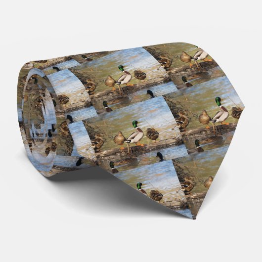 Cravate Canards de Mallard (Roulé)
