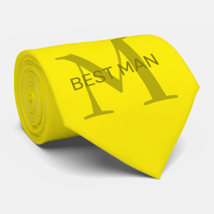 Cravate Canary Yellow  Neck Tie