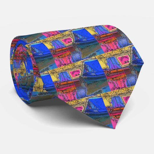 CRAVATE CANAUX (Roulé)