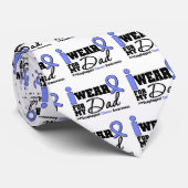 Cravate Cancer de l'oesophage Ruban périphérique pour mon  (Roulé)