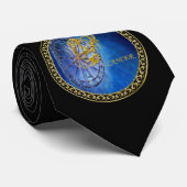 Cravate Cancer Zodiac Astrologie design Horoscope (Roulé)