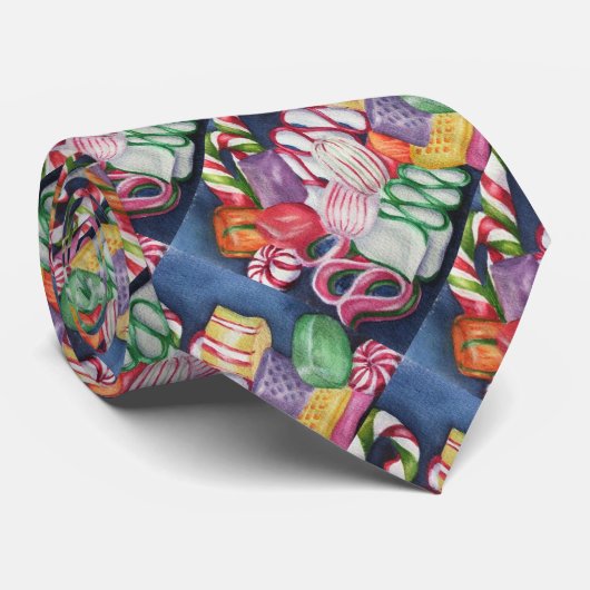 CRAVATE CANDÉ DE NOËL MIXTE (Roulé)