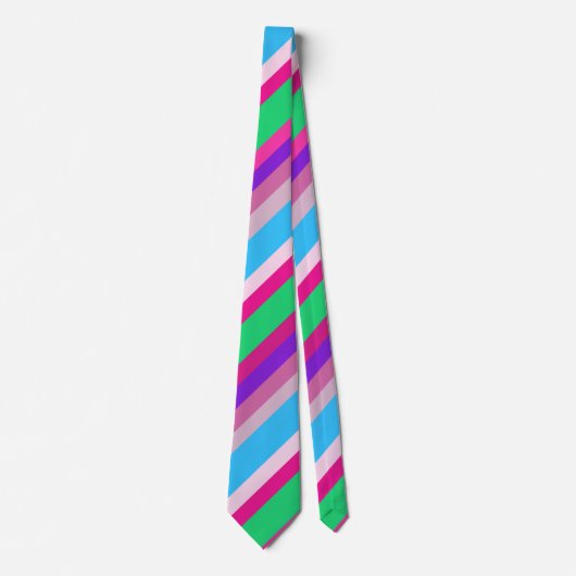 Cravate Candy Stripes (Devant)