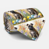 Cravate Cane Corso avec vacances de Pâques (Roulé)