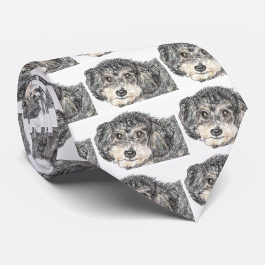 CRAVATE CANICHE (Roulé)