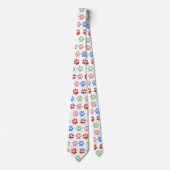 Cravate Canine Paw Print Men's Tie (Devant)