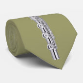 Cravate Cannelure attachée (Roulé)