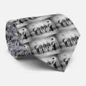 Cravate Cannettes de fil de tuba (Roulé)