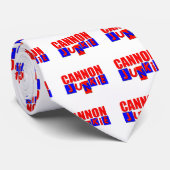 Cravate Canon drôle (Roulé)