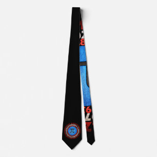 Cravate Capitaine Pi Superhero Shield Nerdy Math Pi Day