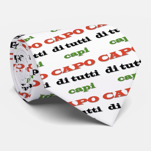 Cravate Capo/patron (Roulé)