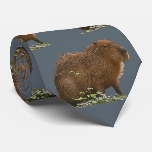 Cravate Capybara (Roulé)