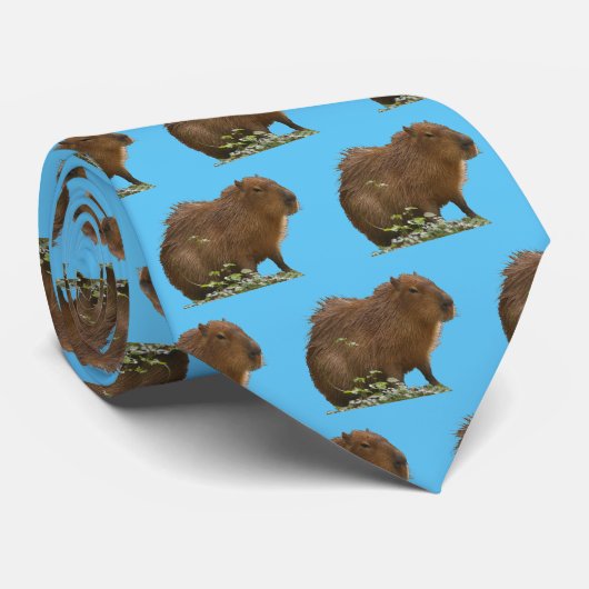 Cravate Capybara (Roulé)