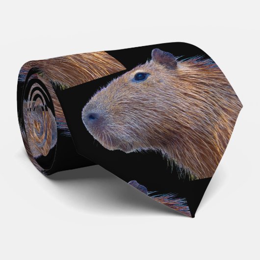 Cravate Capybara (Roulé)