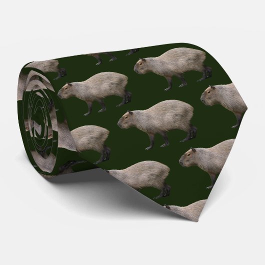 Cravate Capybara (Roulé)