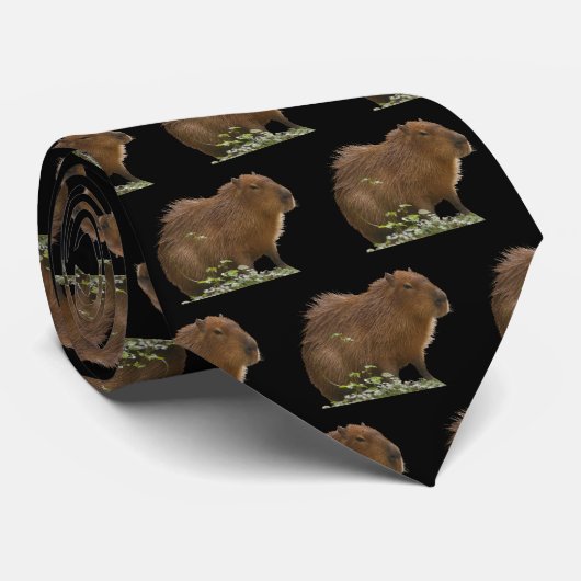 Cravate Capybara (Roulé)