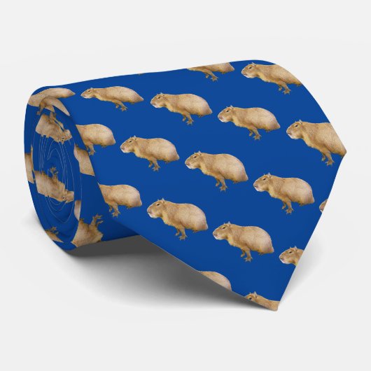 Cravate capybara tie (Roulé)