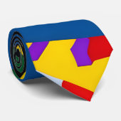 Cravate Caractéristiques de couleur tropicale (Roulé)