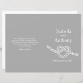 Cravate cardiaque le noeud grands programmes de ma (Devant / Derrière)