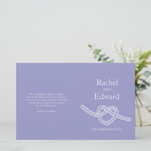 Cravate cardiaque le noeud violet programmes de ma (Debout devant)