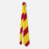 Cravate Cardinal et Gold Regimental Stripe (Dos)