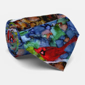 Cravate Cardinal la nuit (Roulé)