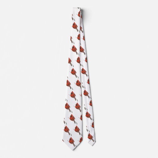 Cravate Cardinal rouge (Devant)