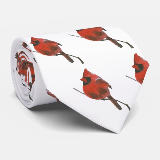 Cravate Cardinal rouge (Roulé)