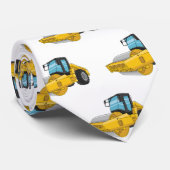 Cravate Caricature à rouleaux de route (Roulé)