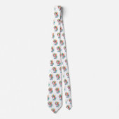 Cravate Caricature Anime Rainbow Unicorn Necktie (Devant)