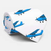 Cravate Caricature d'avion à voilure fixe (Roulé)