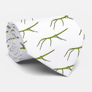 Cravate Caricature de mignon rouge vert avec des visages h