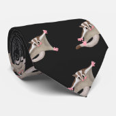 Cravate Caricature de planeur de sucre joyeux (Roulé)