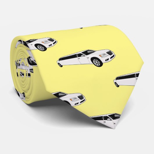 Cravate Caricature limousine (Roulé)