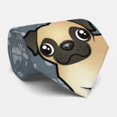 Cravate Carlin de bande dessinée (Roulé)