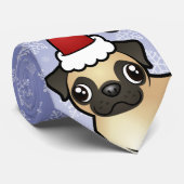 Cravate Carlin de Noël (Roulé)