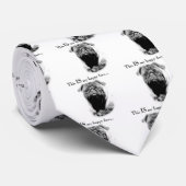 Cravate Carlin Joyeux visage (Roulé)