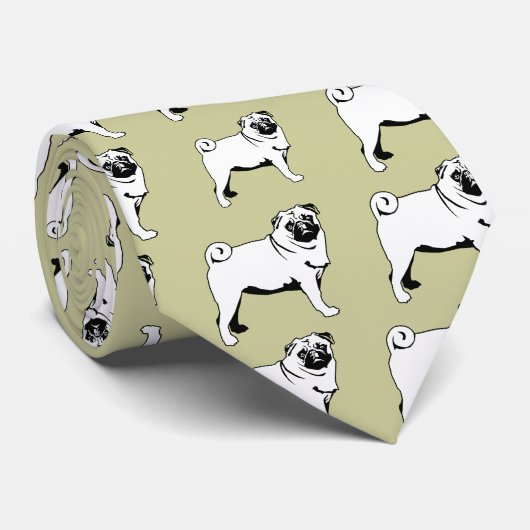 Cravate Carlin Mops (Roulé)