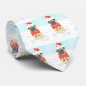 Cravate Carlin neige (Roulé)